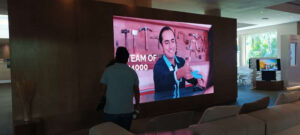 instalacion videowall hotel